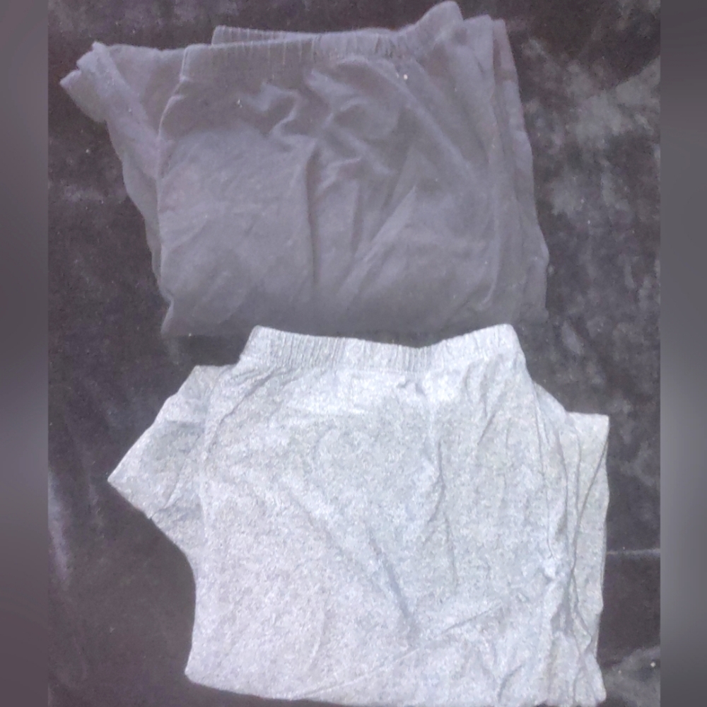 Set of 2 Great Expectations Maternity Leggings (XL)